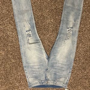 Longbida Light blue skinny jeans